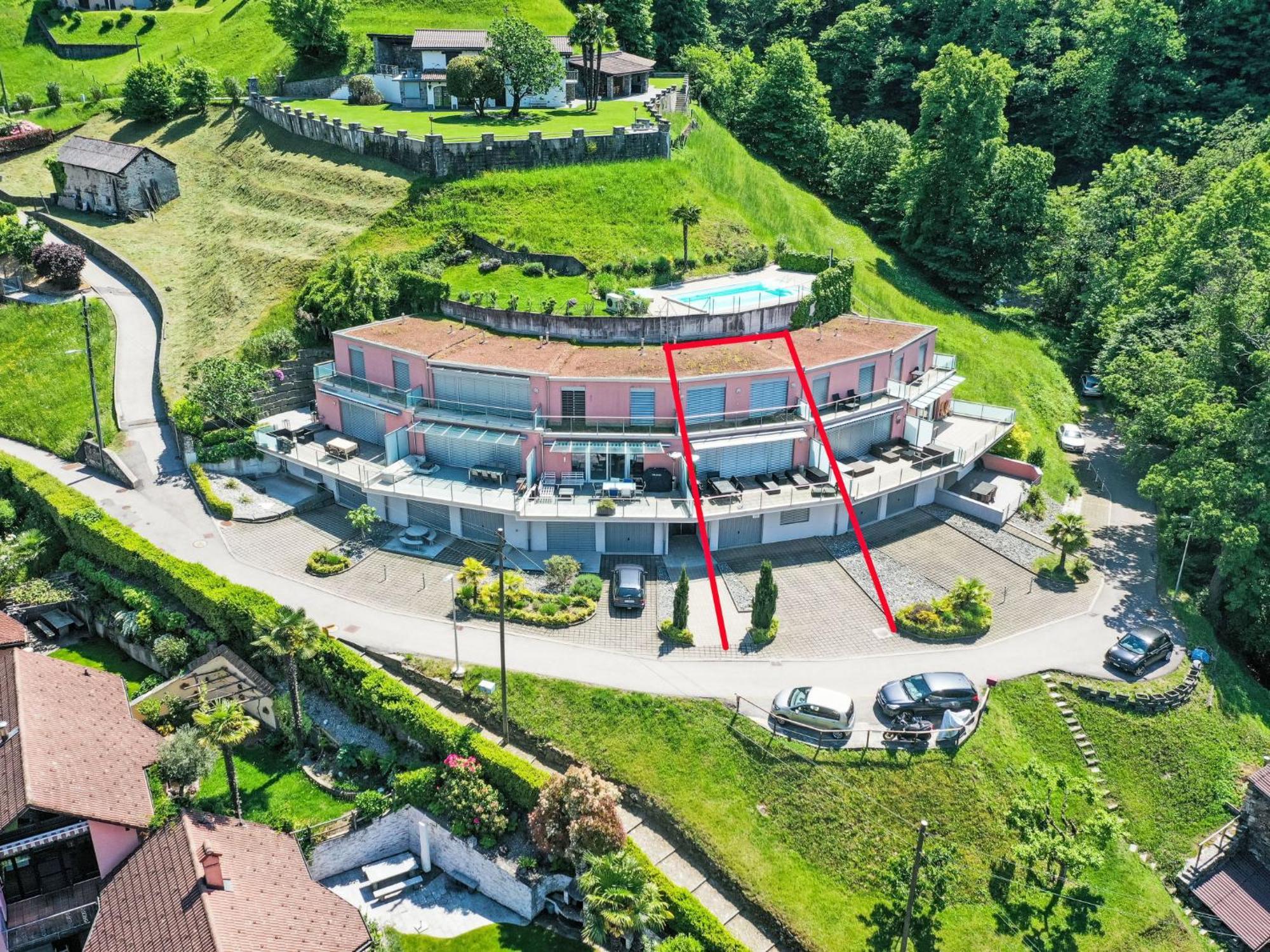 Apartment Vista Lago Maggiore 1-Floor Left By Interhome Gambarogno エクステリア 写真
