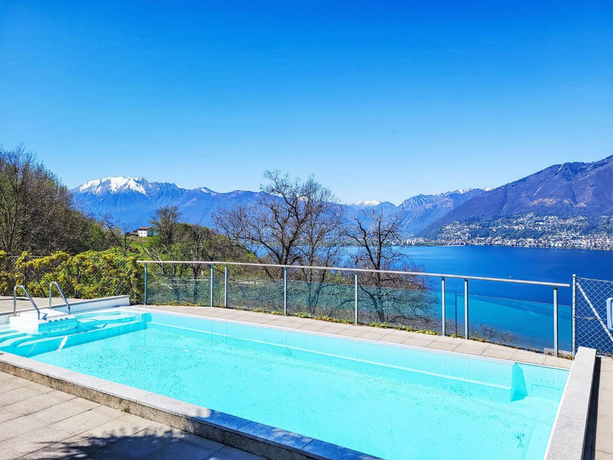 Apartment Vista Lago Maggiore 1-Floor Left By Interhome Gambarogno エクステリア 写真
