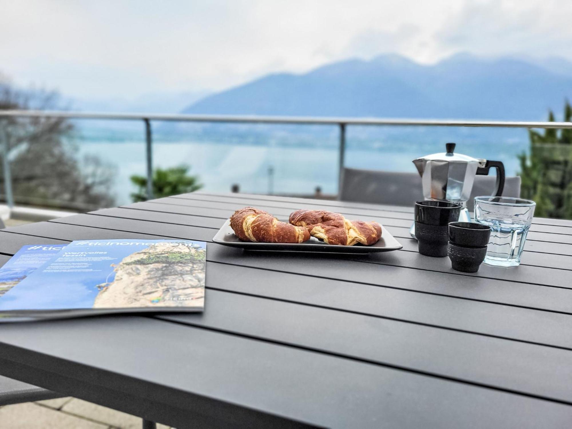 Apartment Vista Lago Maggiore 1-Floor Left By Interhome Gambarogno エクステリア 写真