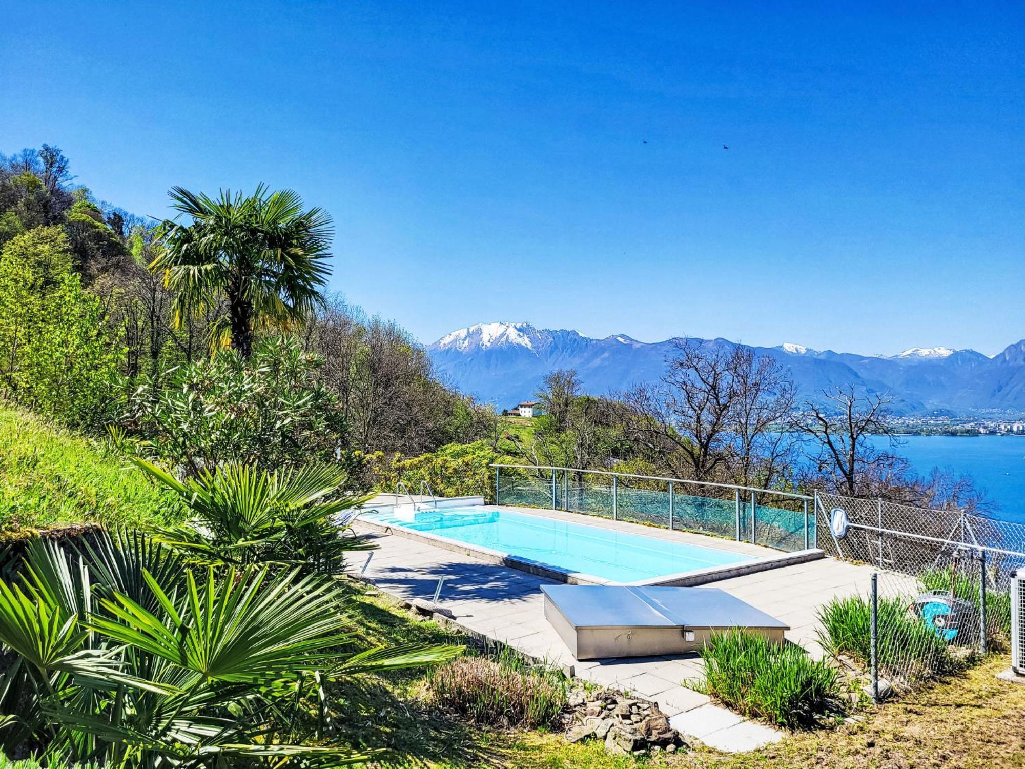 Apartment Vista Lago Maggiore 1-Floor Left By Interhome Gambarogno エクステリア 写真