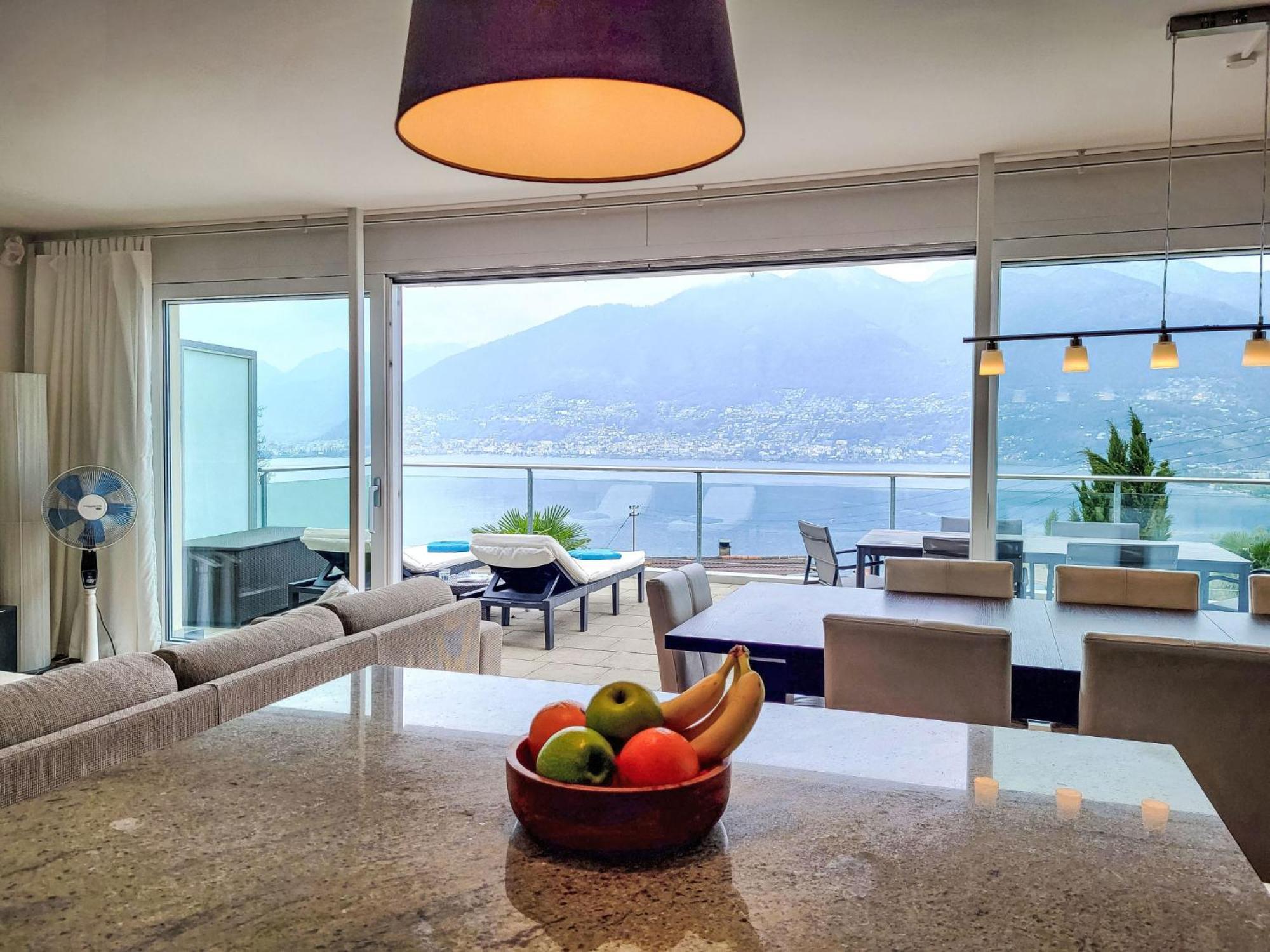 Apartment Vista Lago Maggiore 1-Floor Left By Interhome Gambarogno エクステリア 写真
