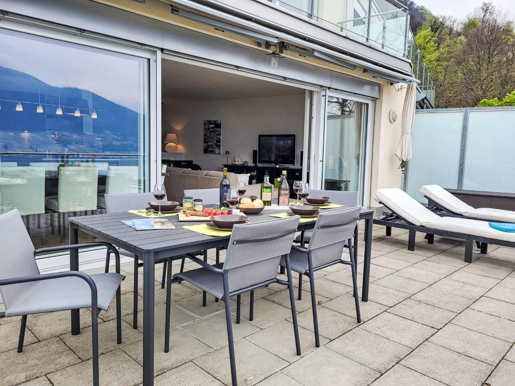 Apartment Vista Lago Maggiore 1-Floor Left By Interhome Gambarogno エクステリア 写真